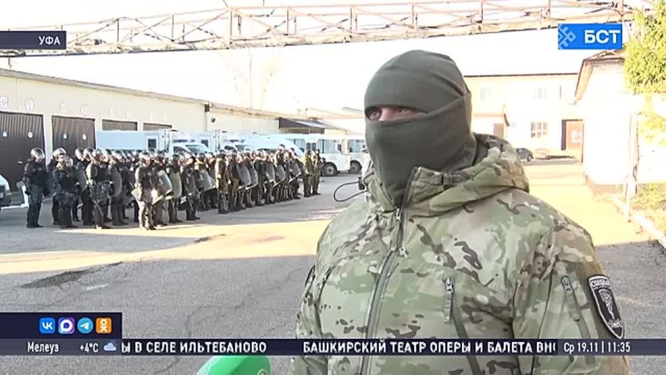 В Башкирии бойцы спецназа УФСИН показали, как проходят тренировки отряда