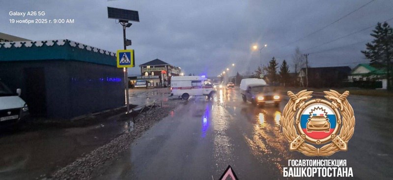 Насмерть сбил пешехода. Авария произошла сегодня утром в Туймазинском районе