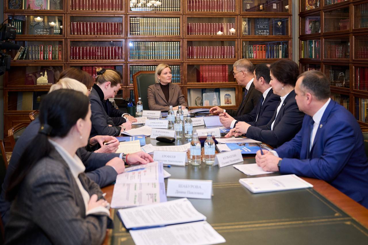 Ольга Любимова: Встретилась с Главой Республики Башкортостан Радием Хабировым Ольга Любимова: Встретилась с Главой Республики Башкортостан Радием Хабировым