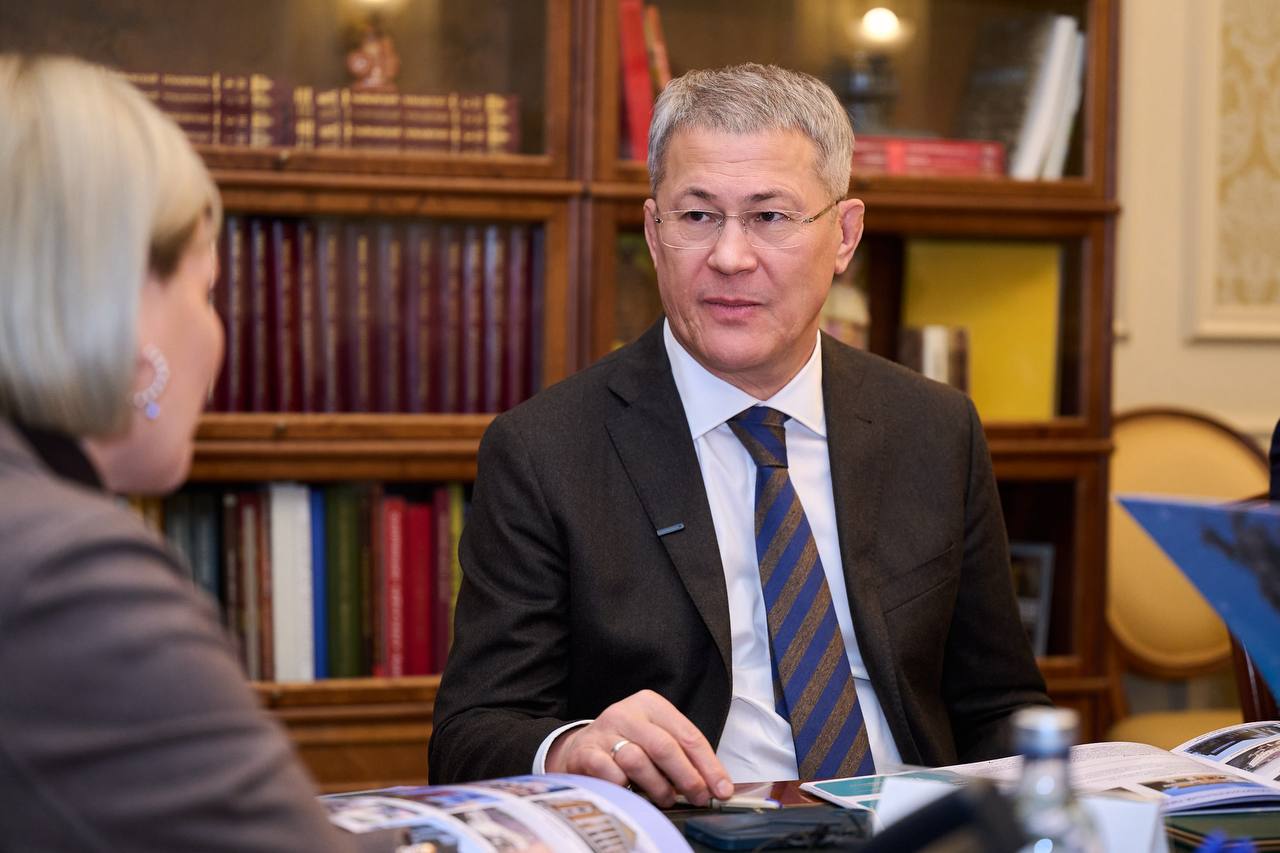 Ольга Любимова: Встретилась с Главой Республики Башкортостан Радием Хабировым Ольга Любимова: Встретилась с Главой Республики Башкортостан Радием Хабировым