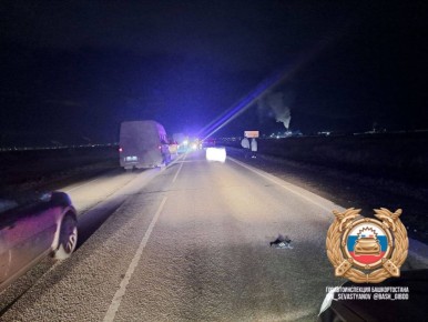 В Уфимском районе сотрудники Госавтоинспекции выясняют обстоятельства ДТП с погибшим