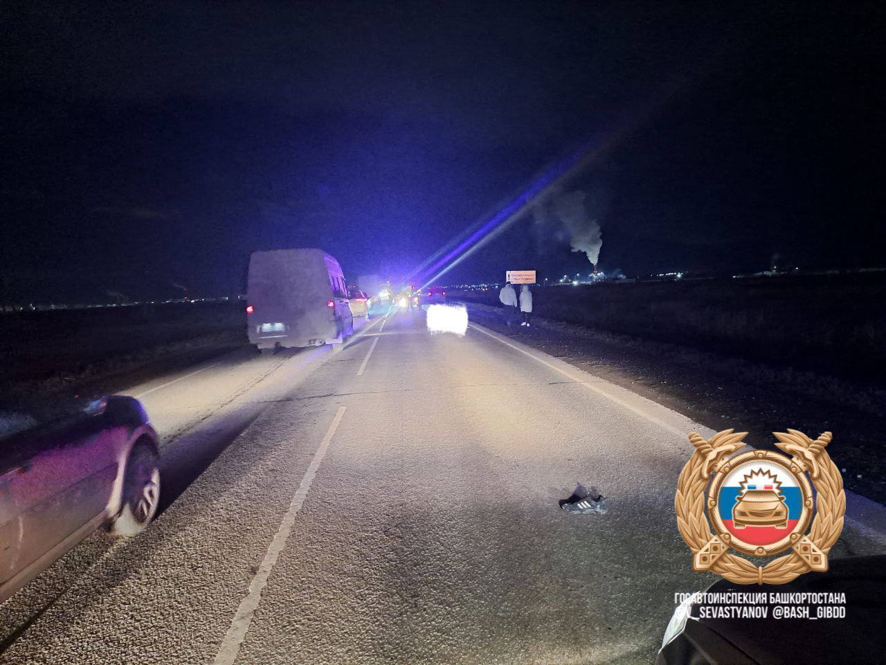 В Уфимском районе сотрудники Госавтоинспекции выясняют обстоятельства ДТП с погибшим