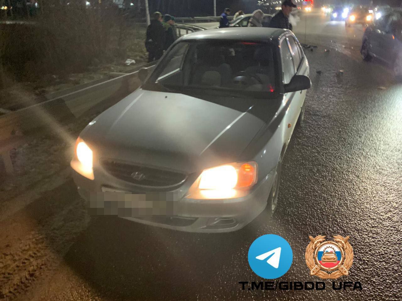 Массовая авария в Уфе. Инцидент произошёл накануне на Нагаевском шоссе Массовая авария в Уфе. Инцидент произошёл накануне на Нагаевском шоссе