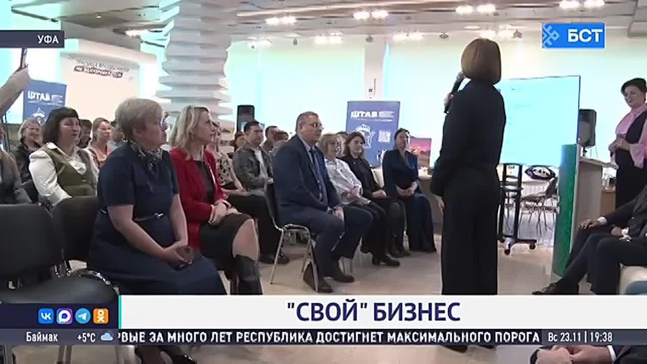 В Уфе состоялось закрытие образовательной программы «СВОй бизнес»