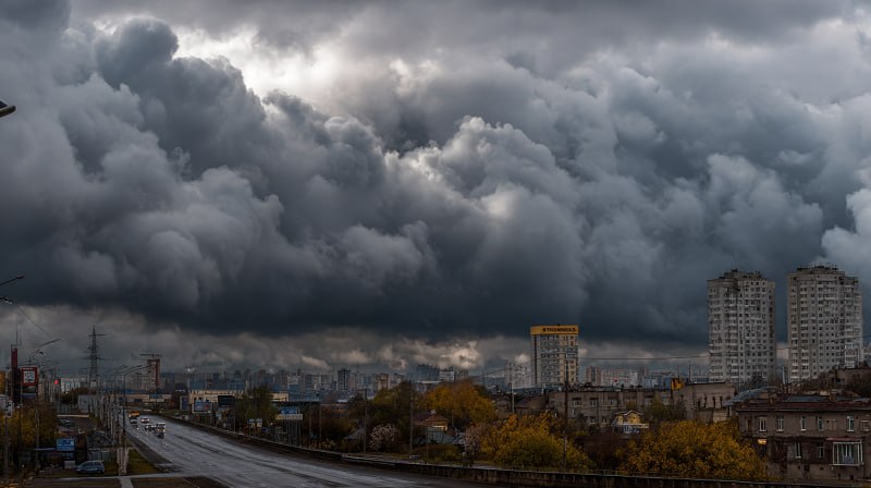 И вновь ухудшение погоды. Завтра, 26 ноября, ожидается облачная погода с прояснениями