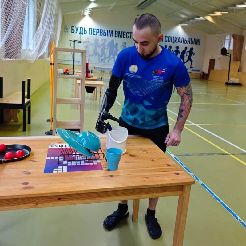 Ветеран СВО, социальный координатор республиканского филиала Госфонда «Защитники Отечества» Артём Мухарямов – участник программы реабилитации «Кибатлетика»
