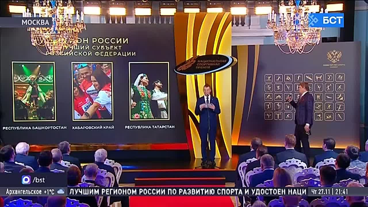 Башкирия признана лучшей в России по развитию спорта