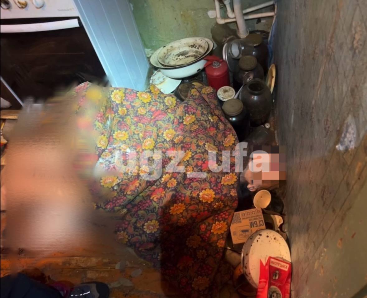 В Уфе спасатели освободили 85-летнюю бабушку, которую зажало кухонным шкафом