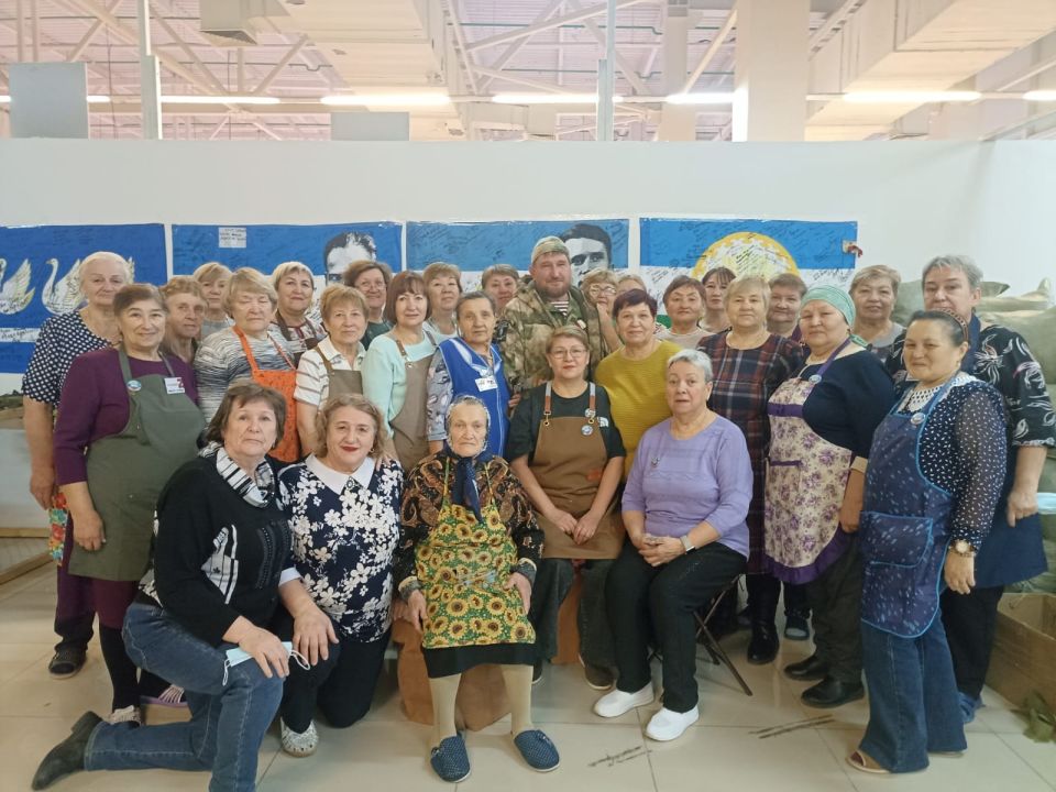 Бойца с позывным "Полик" тепло приняли волонтёры Стерлитамака