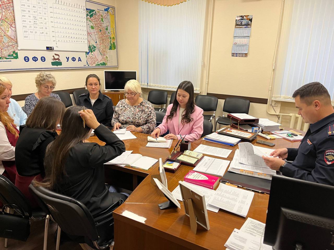 Круглый стол в Госавтоинспекции Уфы для педагогов Круглый стол в Госавтоинспекции Уфы для педагогов
