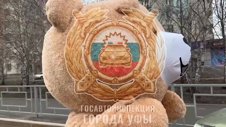 Госавтоинспекторы Уфы поздравили женщин-водителей с Днём матери