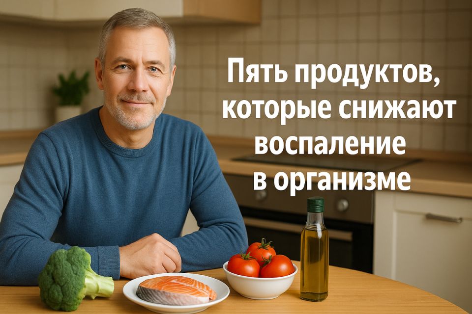 Как простые продукты могут снизить хроническое воспаление в организме