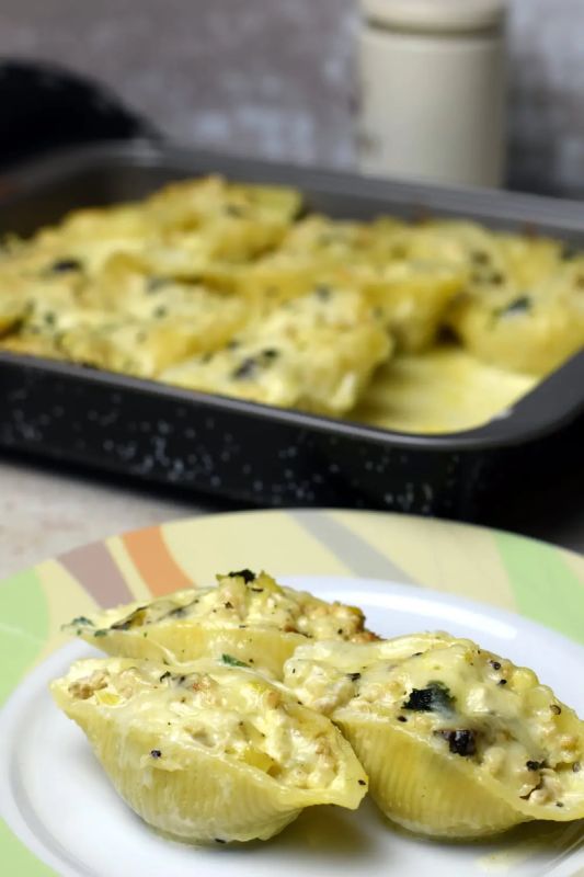 Нежные ракушки с курицей: оригинальное блюдо для уютного вечера