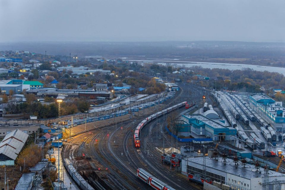 В январе-ноябре 2025 года пассажирские перевозки на Куйбышевской железной дороге выросли на 2,2%