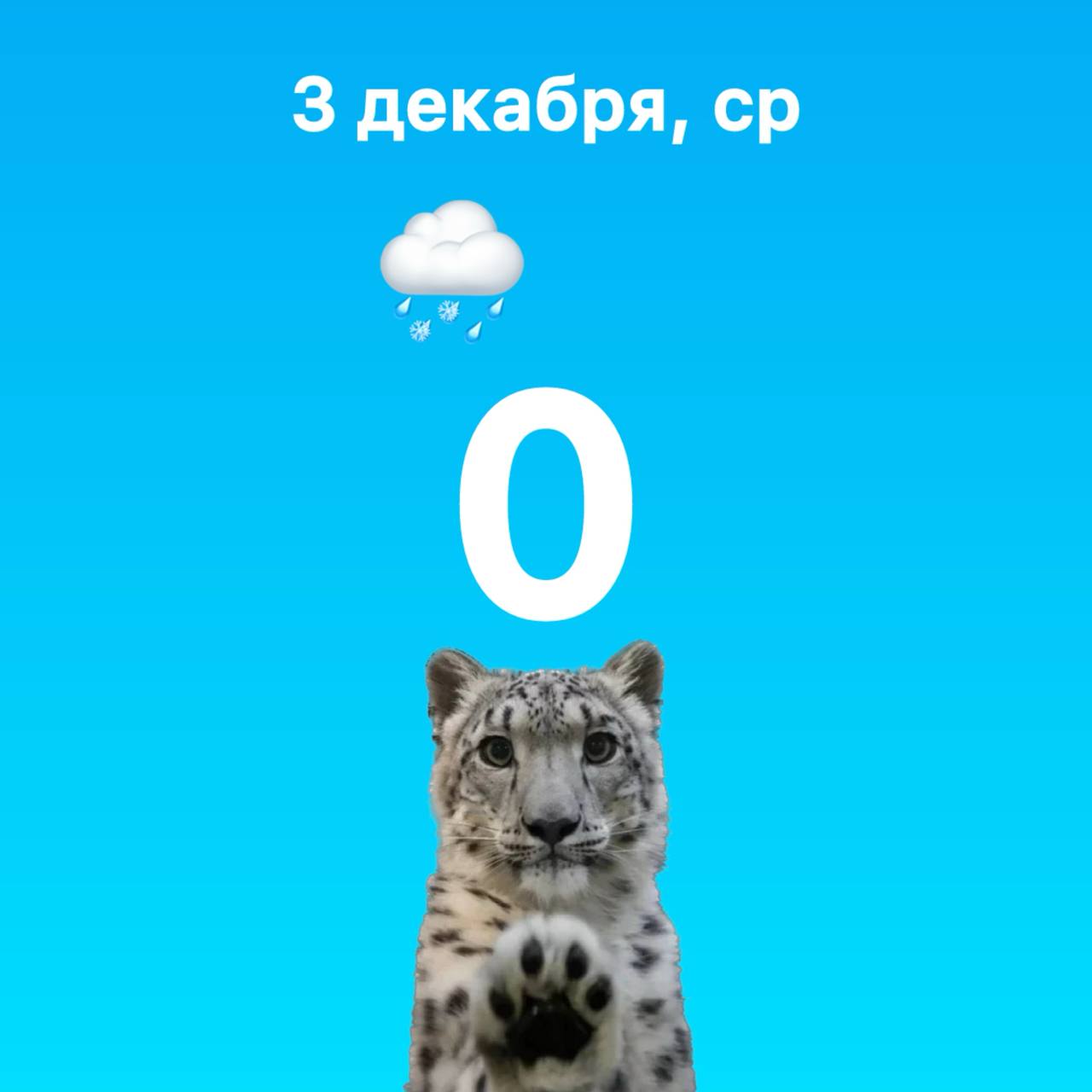 Сегодня синоптики обещают мокрый снег