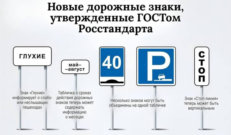 Путь к безопасности: новые дорожные знаки, которые вступят в силу в начале 2026 года