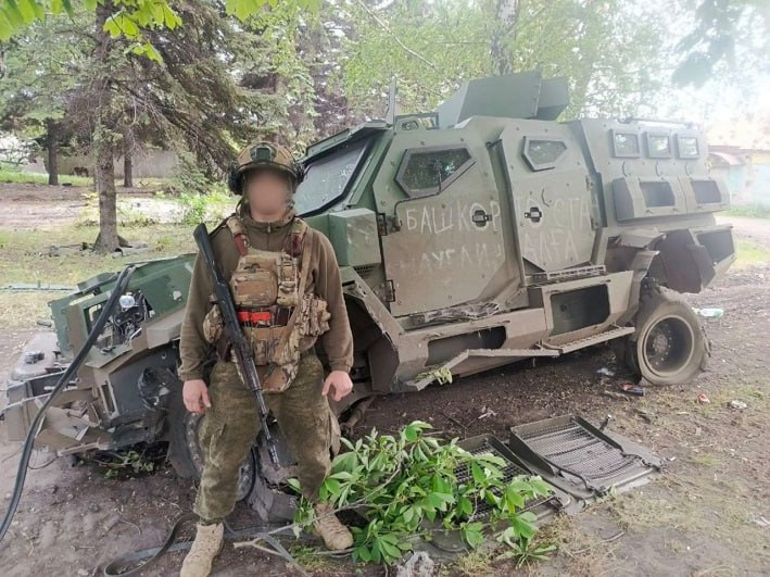 Боец из Башкирии расчистил минное поле для прохода разведчиков