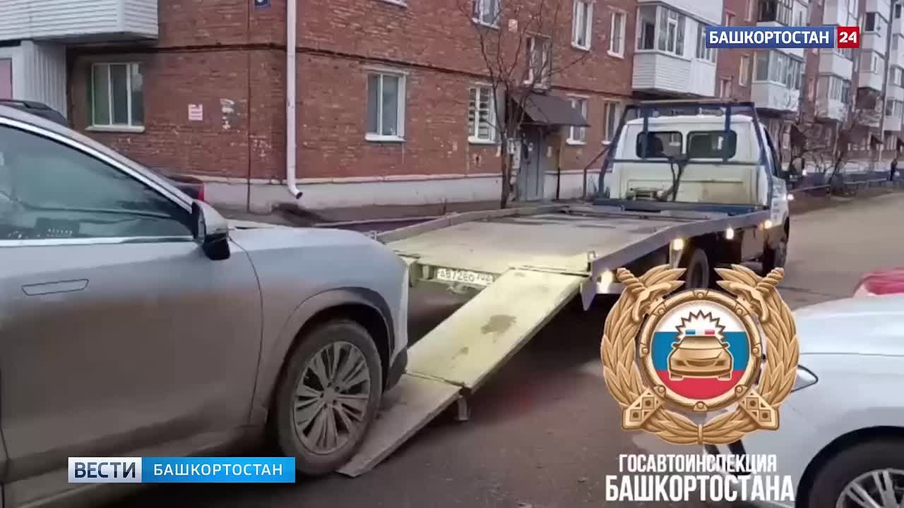 В башкирском Нефтекамске поймали 17-летнего пьяного парня без прав за рулем кроссовера