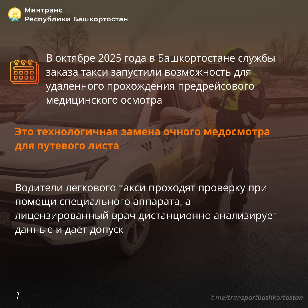 В Башкортостане запустили удаленные предрейсовые медосмотры В Башкортостане запустили удаленные предрейсовые медосмотры