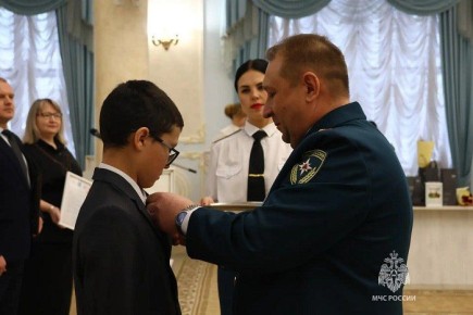 В Уфе наградили детей-героев