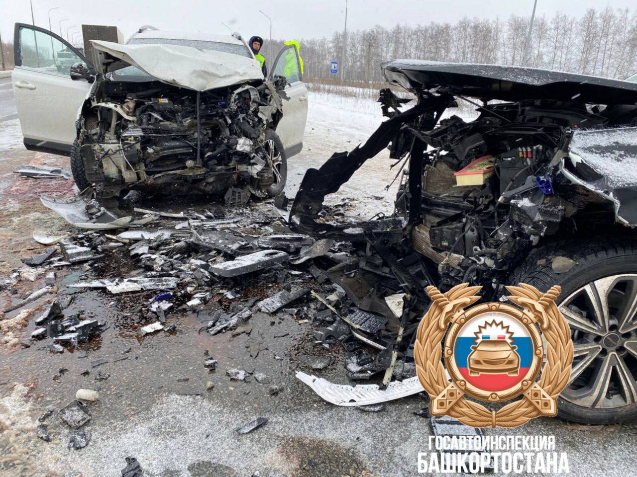 Четвертая смертельная авария за сутки произошла на дорогах Башкирии