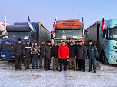 Из Башкирии в зону СВО доставлен 167-й гуманитарный конвой