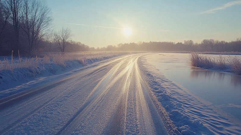 Жители столкнутся с трудностями из-за гололеда