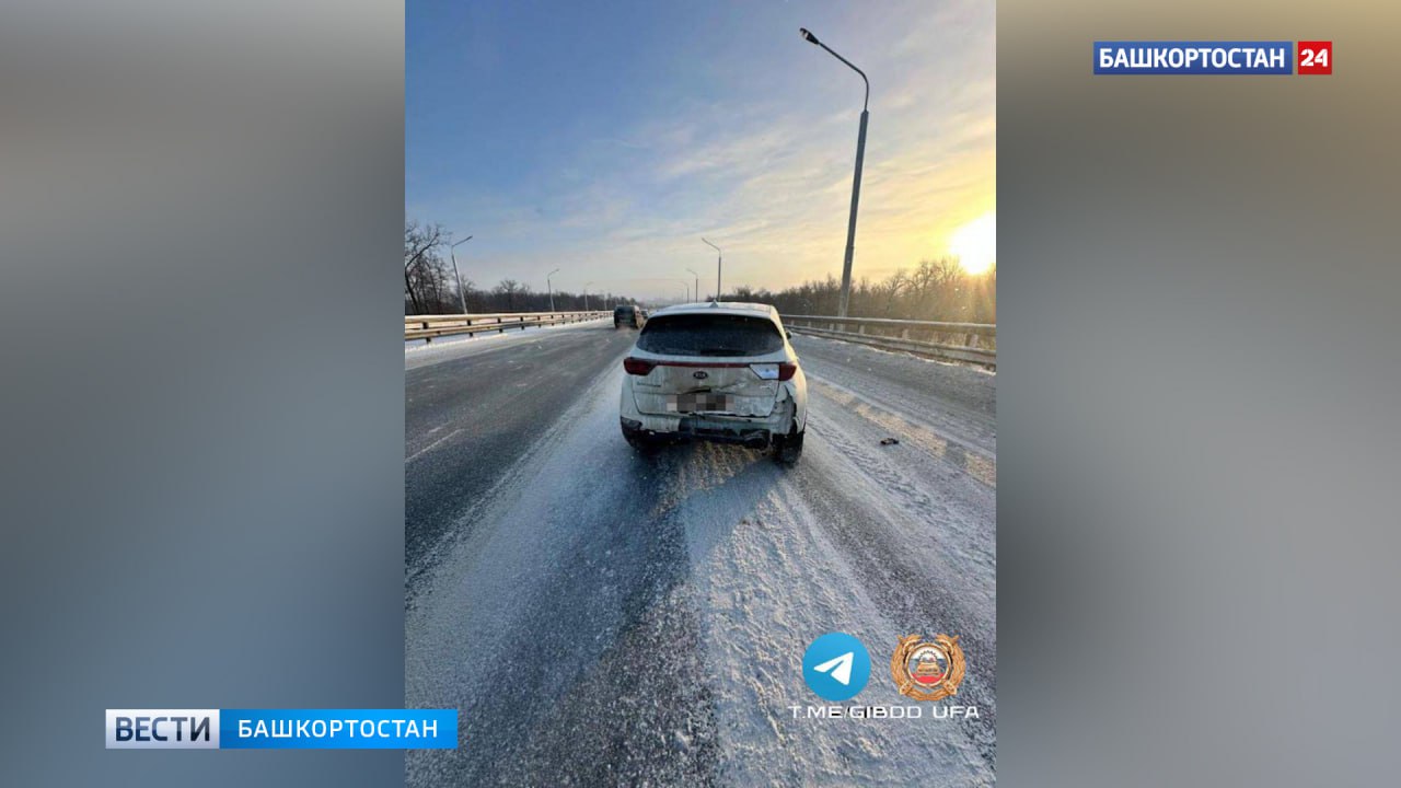 Водитель «Приоры» пострадал при столкновении со стоящей на дороге иномаркой на Затонском шоссе в Уфе Водитель «Приоры» пострадал при столкновении со стоящей на дороге иномаркой на Затонском шоссе в Уфе