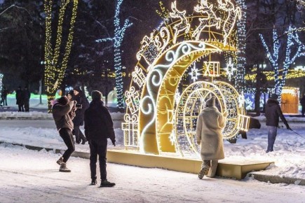 Жителей Уфы в новогоднюю ночь пригласили на площадь имени Ленина