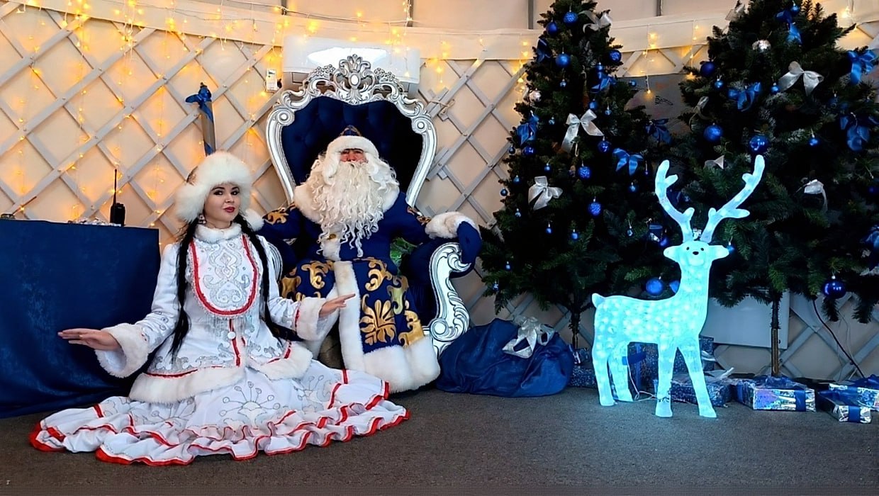 Кыш Бабай ждет гостей. С 20 декабря по 11 января у подножия шихана Торатау в Ишимбайском районе будет работать юрта Кыш Бабая