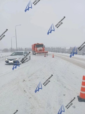 «Тойота» получило механические повреждения