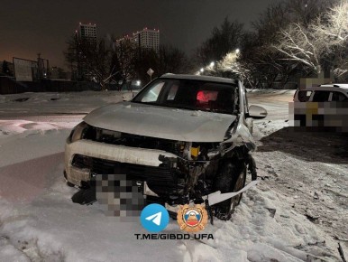 Пострадал в лобовом столкновении