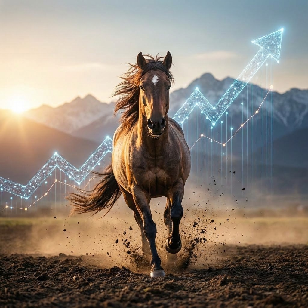 2025 год змейкой уползает в норку, а лошадка 26-го уже тыгыдыкает на горизонте