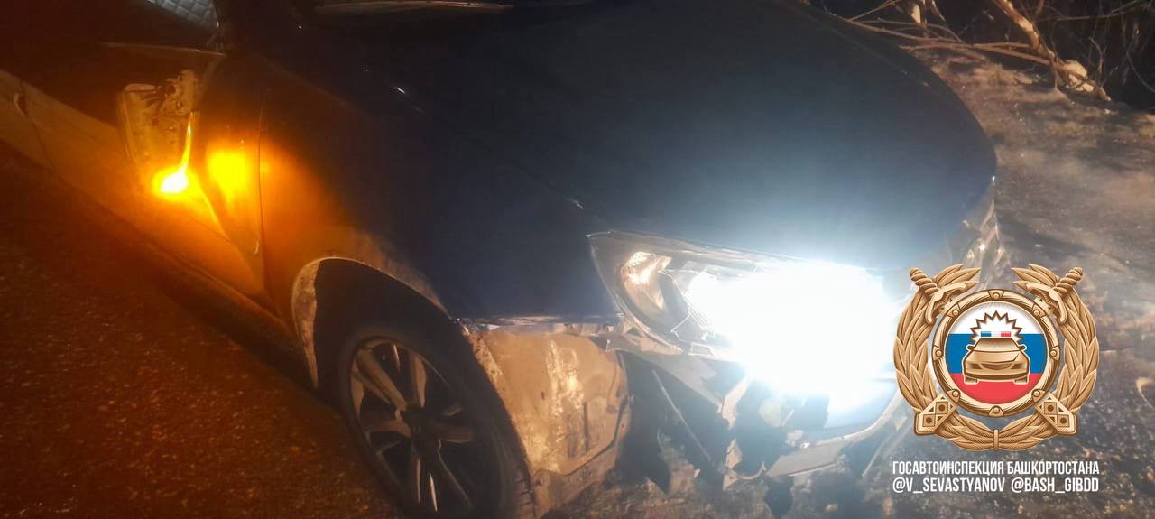 В Белорецком районе произошло ДТП, в котором погиб пешеход В Белорецком районе произошло ДТП, в котором погиб пешеход