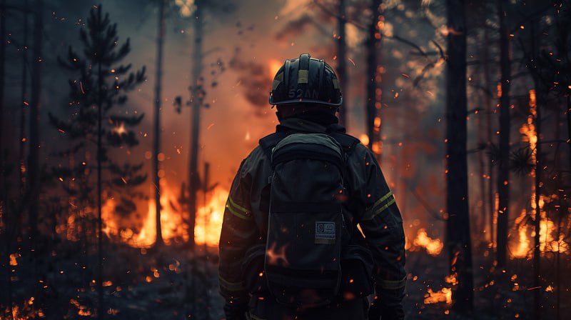 За первые два дня 2026 года произошло 14 пожаров