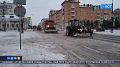 В Уфе из-за снегопада коммунальщики работают в усиленном режиме