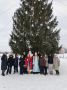 Сегодня на новогоднем городке в микрорайоне «Западный» прошла очередная новогодняя программа для жителей