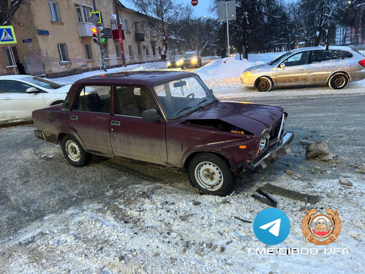 Водитель спровоцировал ДТП