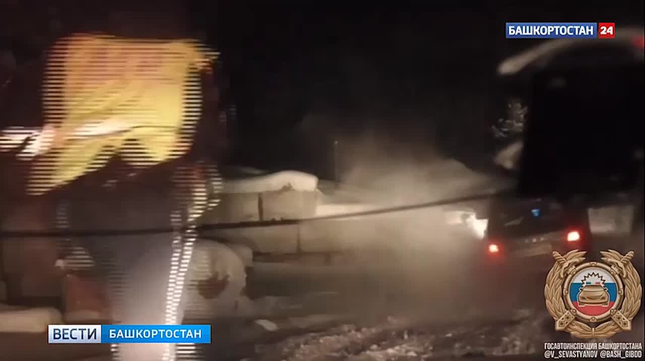 В Уфимском районе задержан 20-летний водитель без прав, пытавшийся скрыться от инспекторов ДПС