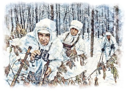 Советские невидимки. Летом 1944 года, когда дивизия подошла к границе с Белоруссией, роте Полуянова поставили боевую задачу: вывести из-за линии фронта партизанский отряд «Ходоки»