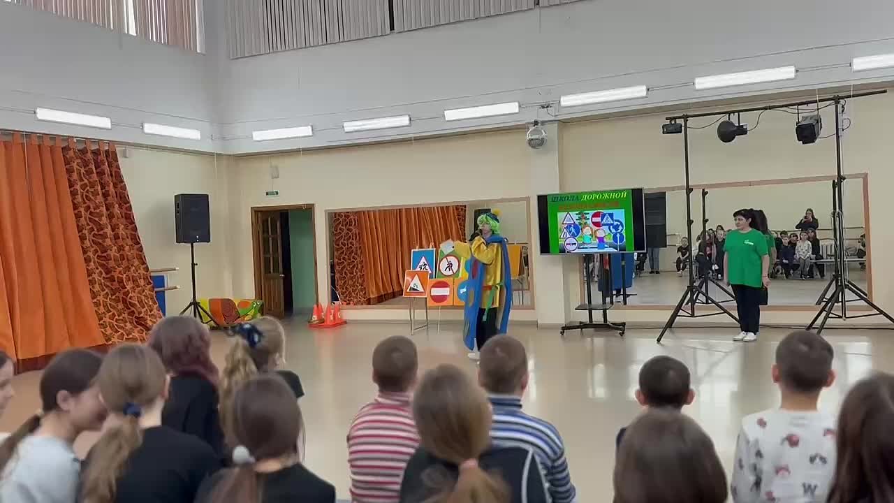 Познавательная встреча прошла в рамках профилактической «Внимание-дети!»