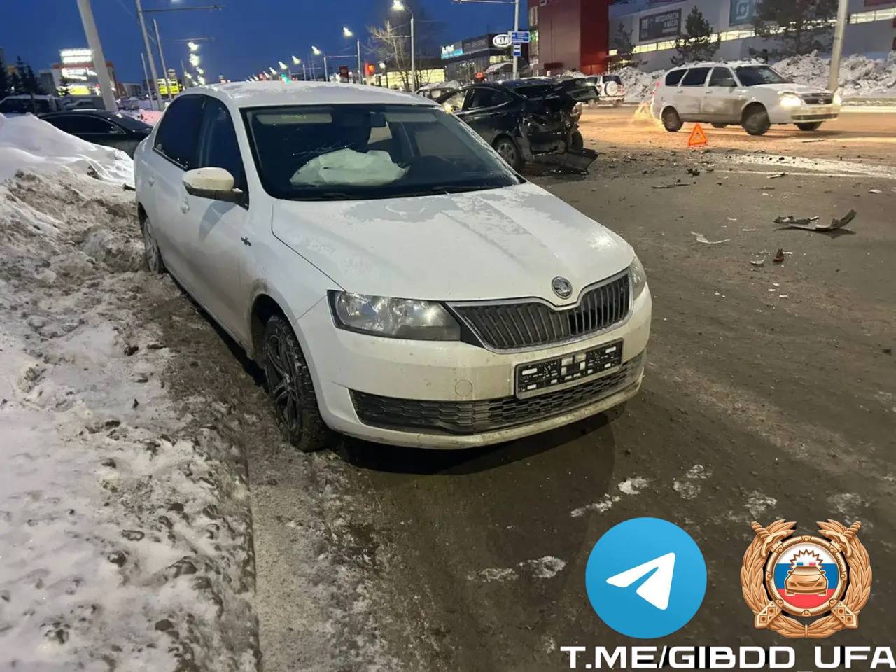 Сегодня в Уфе зарегистрировано дорожно — транспортное происшествие с пострадавшими Сегодня в Уфе зарегистрировано дорожно — транспортное происшествие с пострадавшими