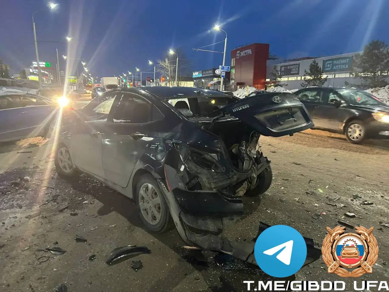 Сегодня в Уфе зарегистрировано дорожно — транспортное происшествие с пострадавшими Сегодня в Уфе зарегистрировано дорожно — транспортное происшествие с пострадавшими