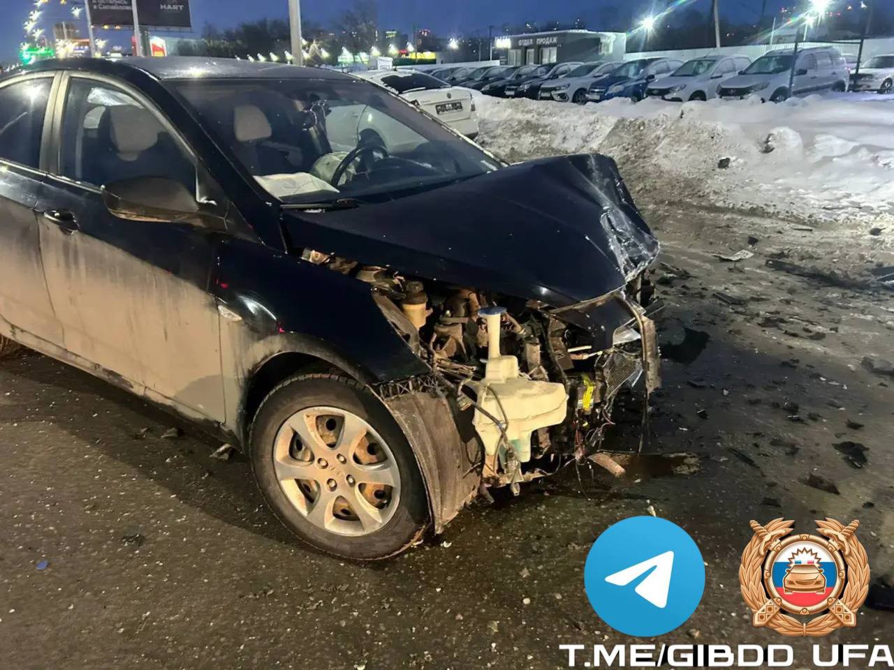 Сегодня в Уфе зарегистрировано дорожно — транспортное происшествие с пострадавшими Сегодня в Уфе зарегистрировано дорожно — транспортное происшествие с пострадавшими