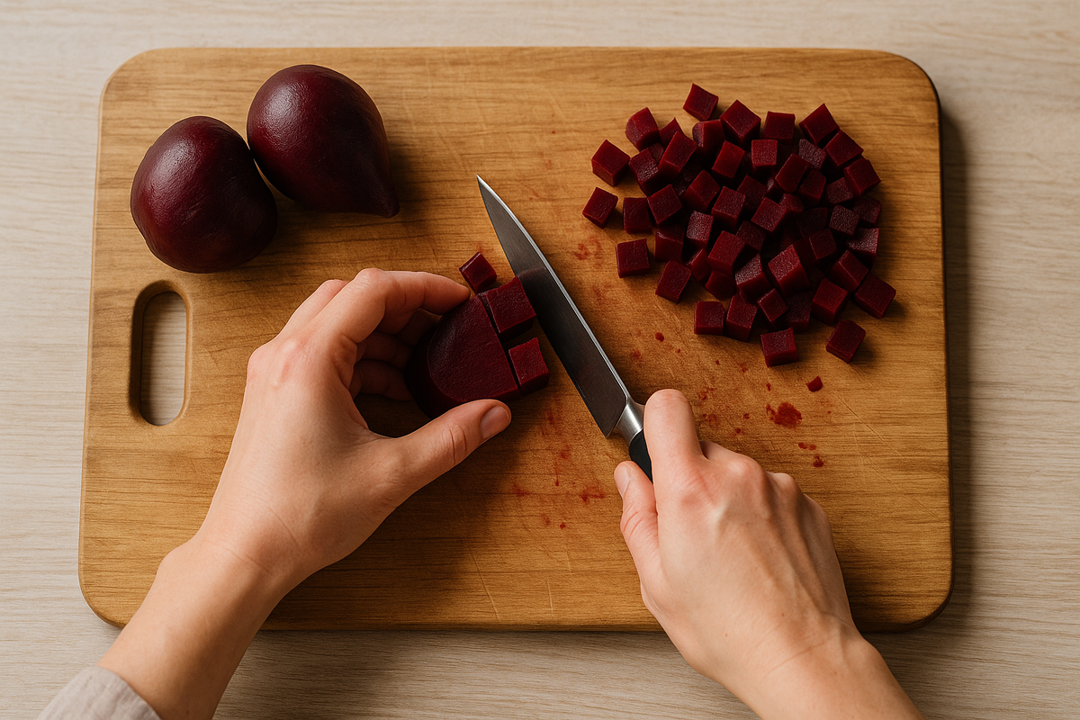 Откройте для себя удивительный салат из свеклы с козьим сыром