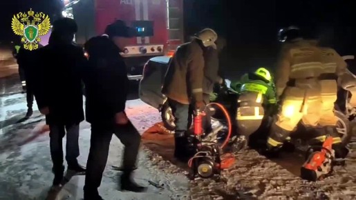 Заместитель Белебеевского межрайонного прокурора Михаил Григорьев находится на месте ДТП