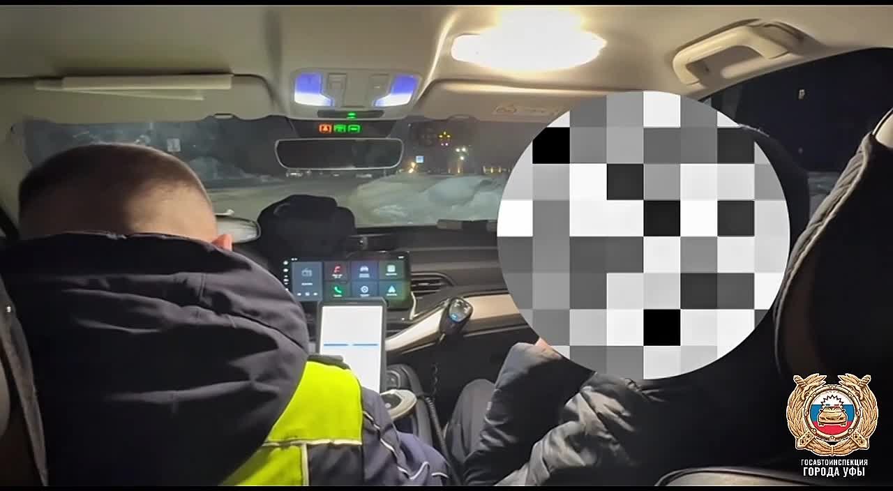 Госавтоинспекция Уфы задержала несовершеннолетнего в нетрезвом состоянии
