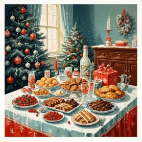 Как встречали Новый год в прошлом: традиции и рецепты из старинных записей