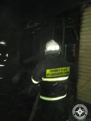 Сегодня ночью в селе Помряскино Стерлитамакского района произошел пожар