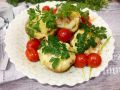 Как приготовить картофель, фаршированный мясом и сыром
